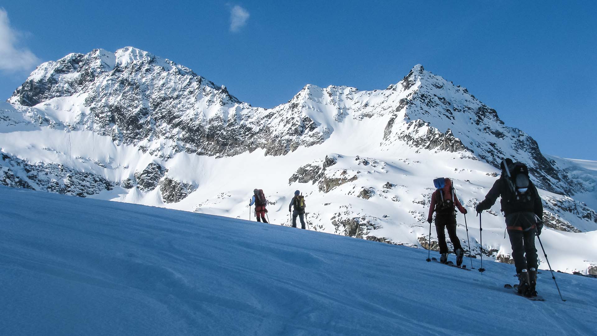 Skialpinizmus s horským vodcom